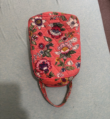 Vera Bradley Pink Floral Multicolor wristlet/ small lunch bag