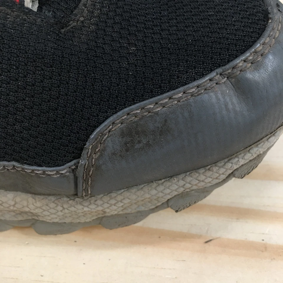 Columbia Shoes Youth 6 Boys Lone Rock Hiking Sneakers Gray Black Mesh Lace Up - Image 4 of 4