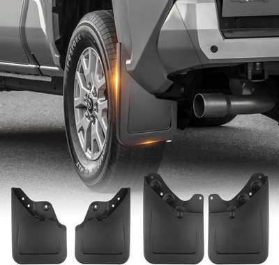 Mud Flaps for 2024 2025 2026 Toyota Tacoma - No Drilling Required Splash Guards