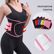 Waist Trainer For Women Back Support Band Tummy Control Body Shaper Sweat Weig