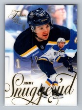 Jimmy Snuggerud 2025-26 Upper Deck Flair Hockey Rookie 🇺🇸 Blues 🏒 #182