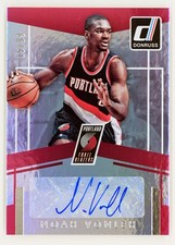 2016-17 Donruss #33 Noah Vonleh /99 AUTO Elite Signatures Portland