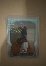 2023 Bowman Draft - Chrome Landen Maroudis #BDC-138 Aqua Wave Refractor /125...