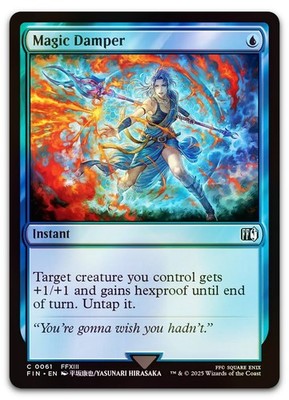 Magic Damper #61 (Foil) (NM) Final Fantasy FIN Magic MTG