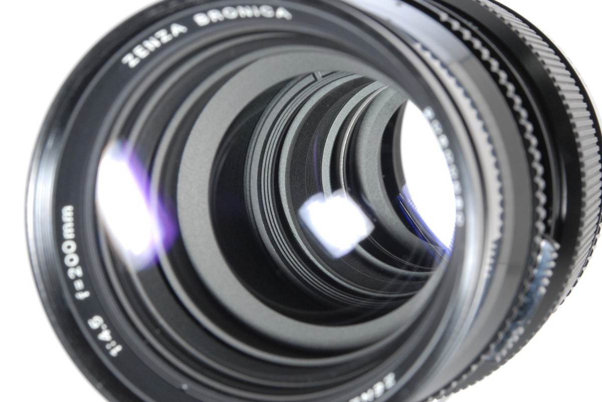 ■美品■ZENZA BRONICA ETR Si 200mm F4.5 Top Mint] Zenza Bronica Zenzanon PE 200mm f4.5 Lens for ETR S Si