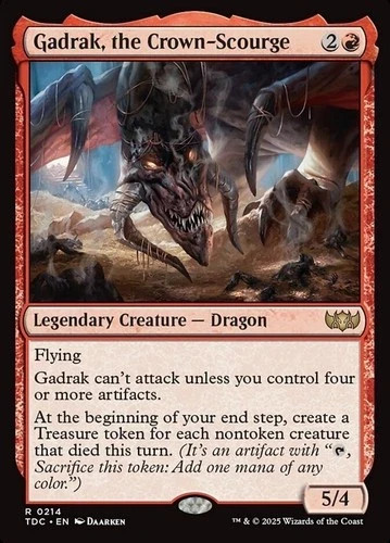 Gadrak, the Crown-Scourge - 214 - NM - Tarkir: Dragonstorm - MTG