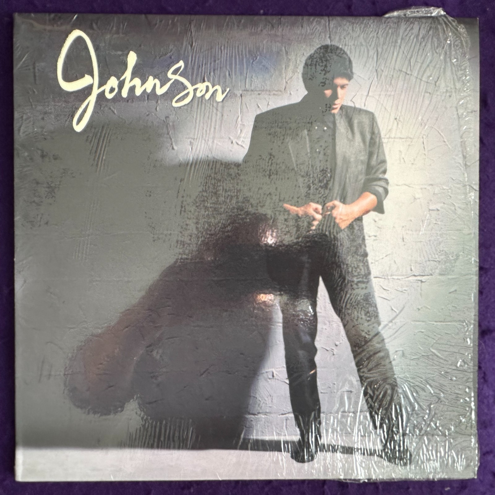 Signed ~ JOHNSON ENOS Self Titled LP '88 PRIVATE Hawaiian AOR Modern Soul NM
