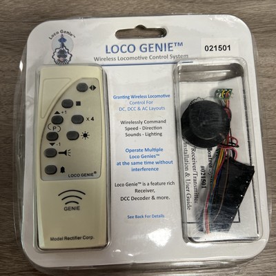 MRC Loco Genie 021501 Wireless Steam Locomotive Universal Control System DCC