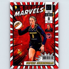 2025 Panini WNBA Donruss - Sophie Cunningham #11 - Net Marvels - Indiana Fever