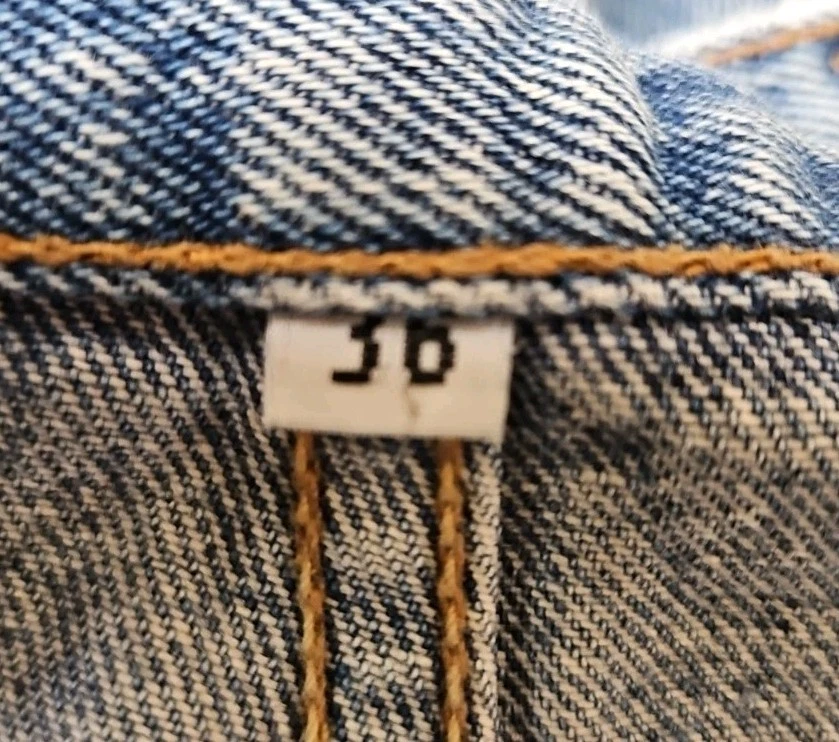 Tommy Hilfiger Mens Carpenter Blue Jeans Baggy Wide Leg Size 36x32 - Image 4 of 4