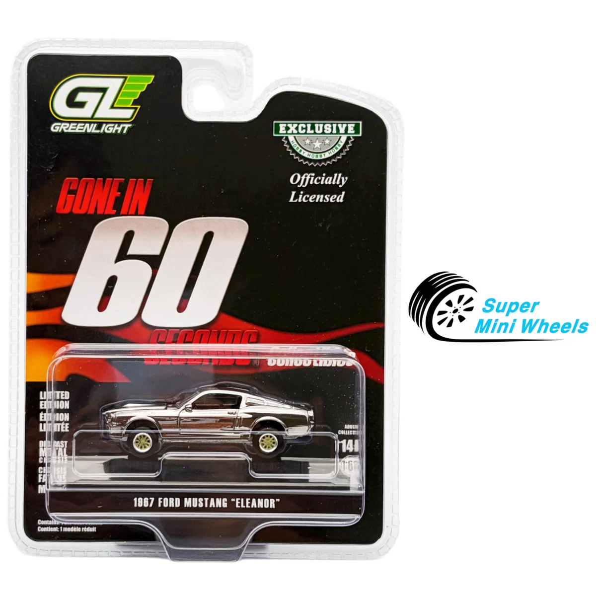 Gone In 60 Seconds In Contemporary Manufacture Diecast Cars