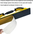Sanding Block Hand Sander Woodworking Auto Paint Removal Flexible Sanding File