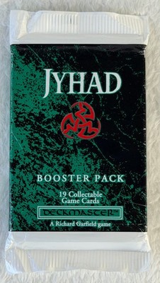 NOS SEALED Jyhad Booster Pack Richard Garfield Card Game 19 Cards Vintage NEW