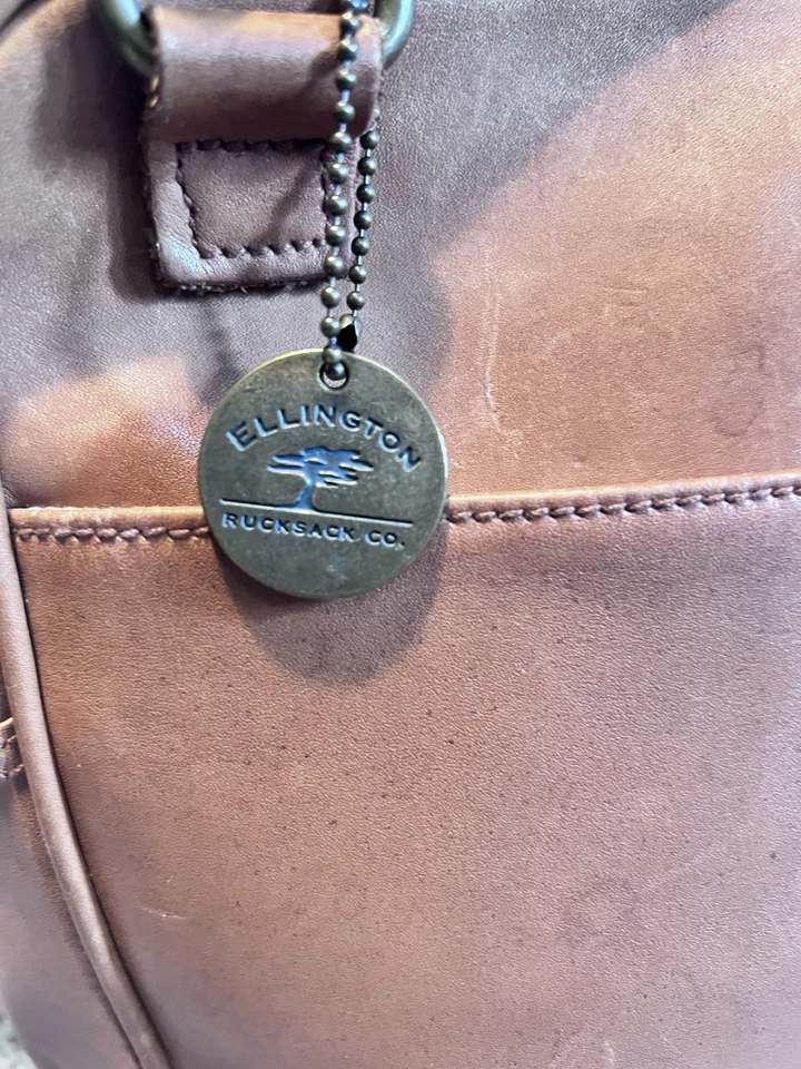 Ellington Vintage Leather Crossbody Bag Tan Sturdy  - Imagem 4 de 4