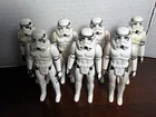 VINTAGE KENNER STAR WARS 1977 IMPERIAL STORMTROOPER LOT 7 FIGURES PLS READ
