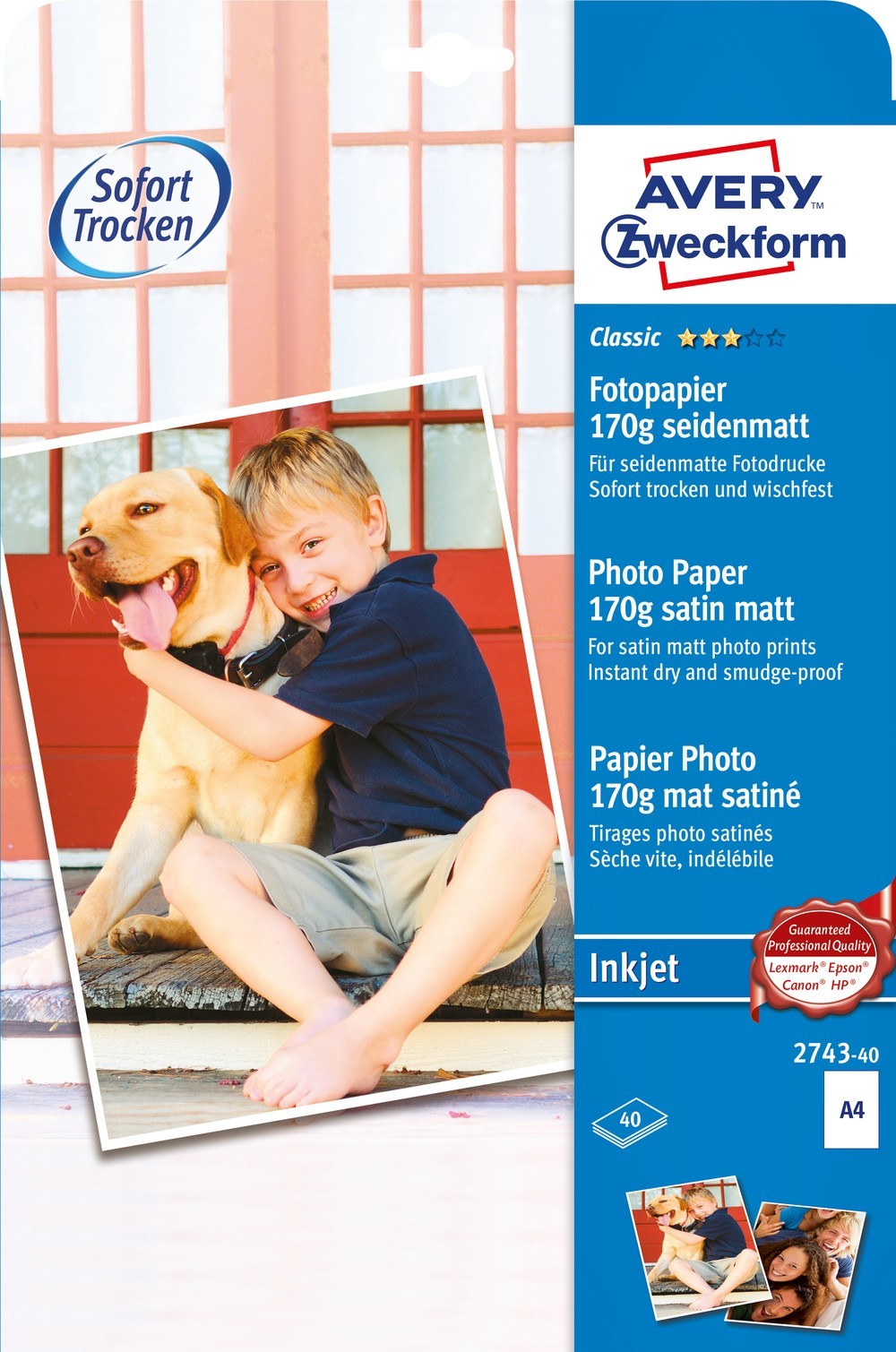 Классическая фотопленка AVERY Zweckform 2743-40 2204139 2790₽