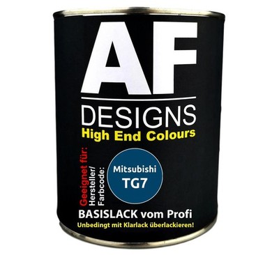 250ML Autolack für Mitsubishi TG7 Sapphire Blue Basislack spritzfertig