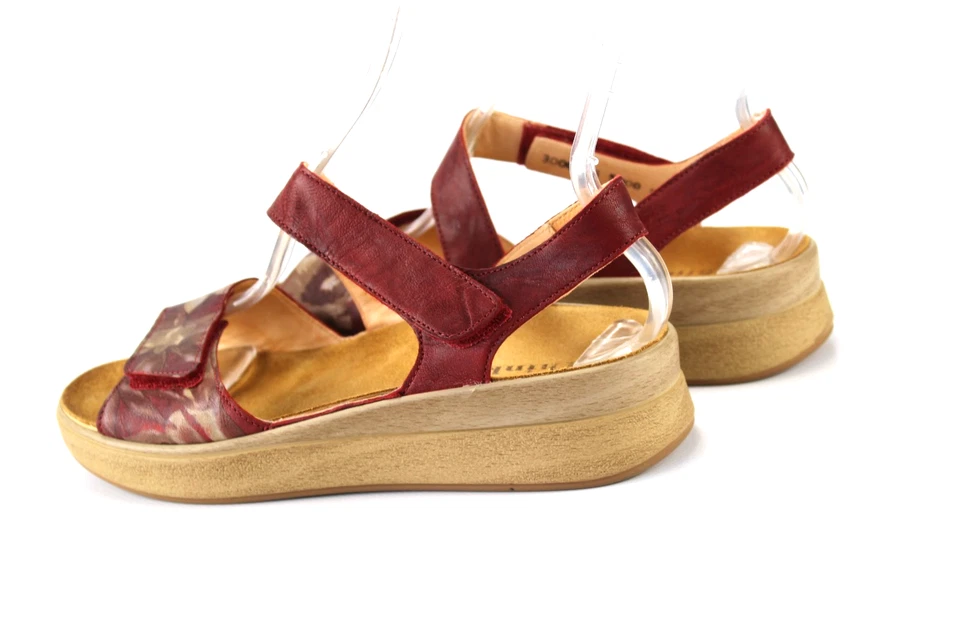 Think Gr.39 Damen Sandalen Sandaletten Slipper Leder Sommer TOP R 448 - Bild 3 von 4