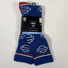 Harley Davidson Socks Men s Large 2 Pair NEW!...