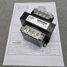 Micron Control Trafo 380-415V~ zu 220V~ Kraftstrom Lichtstrom Transformator 150W