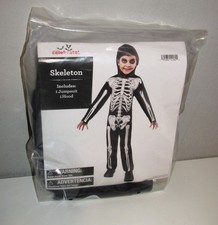 Kids Skeleton Costume Size Medium -8 BRAND NEW IN PACKAGE