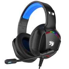 Gaming Headset with Microphone for Pc, Xbox One Series X/s, Ps4, Ps5, Switch,...