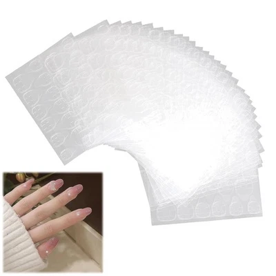 SSHUIKKAI Klebepads Nägel 360 PCS, Nagelkleber Pads, Press on Nails Klebepads, Jelly Gel T