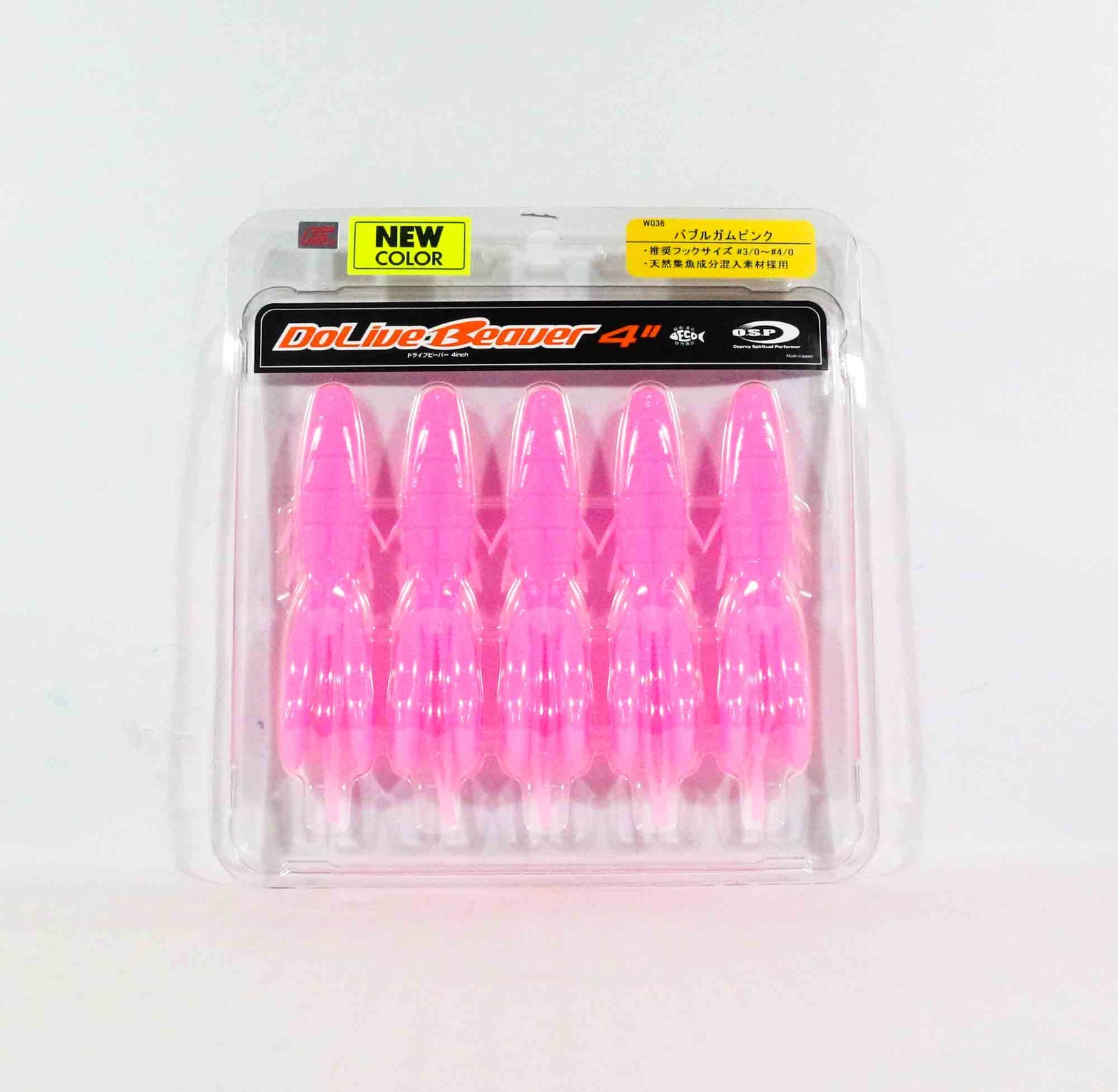 OSP Soft Lure Dolive Beaver 4 Inches W-036 (9350)