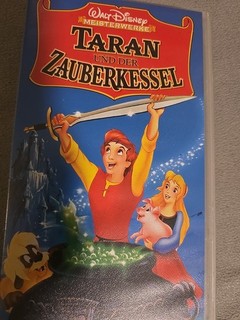 Disney Taran und der Zauberkessel VHS Videokassette Vintage