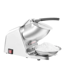 Uimoso Electric Ice Crusher Machine 143LBS/H Ice Shaver Snow Cone Maker