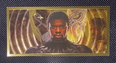 Marvel   Black Panther   Gold Foil Banknote   Collectable Notes