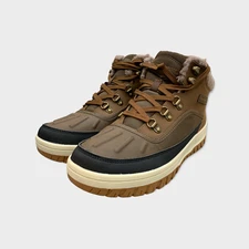 Weatherproof Slope Memory Foam Men's Sneaker Boots Knit Collar - Winter Sneaker