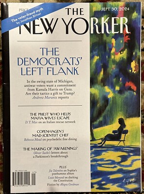 THE NEW YORKER MAGAZINE SEPTEMBER 30 Th 2024 Shadow Story