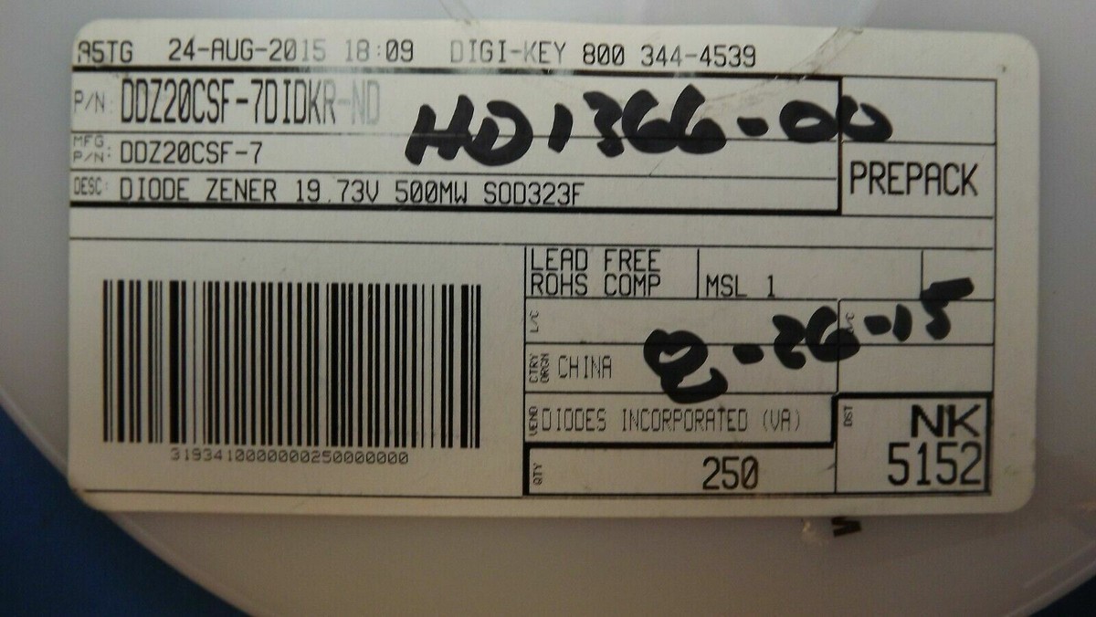 20 Stück Zener-Diode 10 V / 500 MW – DO35 Gehäuse, Für Spannungsregelung Und Schutz