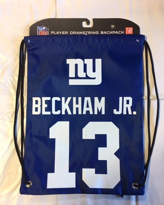 Odell Beckham Jr #13 NY Giants Trikot Rucksack/Sack Turnbeutel - Blau