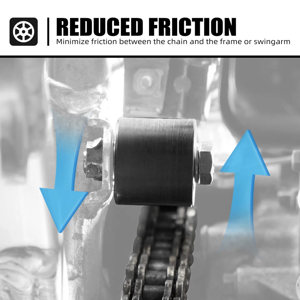 NICECNC Frame Chain Roller Slider Guide For Suzuki DRZ400S DR-Z400SM 2000-2024 - Изображение 3 из 4