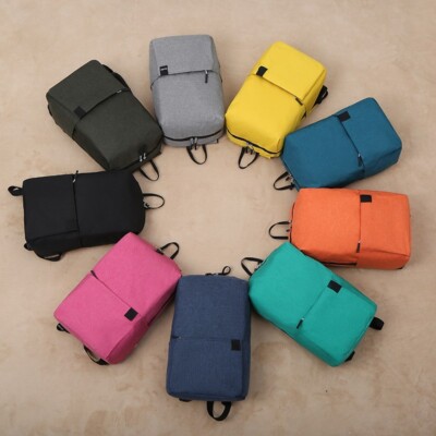 Simple Fashion Small Backpack Unisex Lightweight Casual Outdoor PortableBackpack