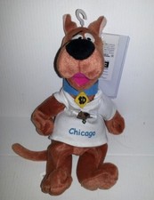 Vintage Scooby Doo 9" CITY CHICAGO Bean Bag plush Warner Bros Studio Store NWT
