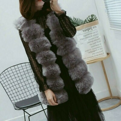 Felljacke Damen Echtfell Weste Damen Bekleidung Paket Set Jeans