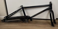 Old School BMX Schwinn Thrasher T1000 Frame & Fork Black