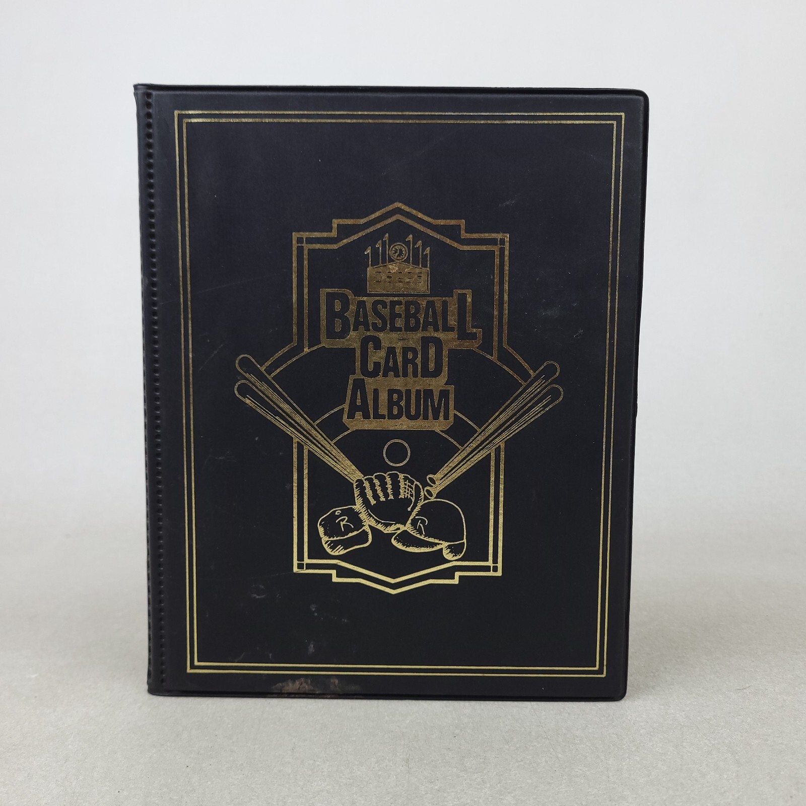 Baseball Card Album with 20 Cards, Donruss Leaf 1990 Cards VGC-image