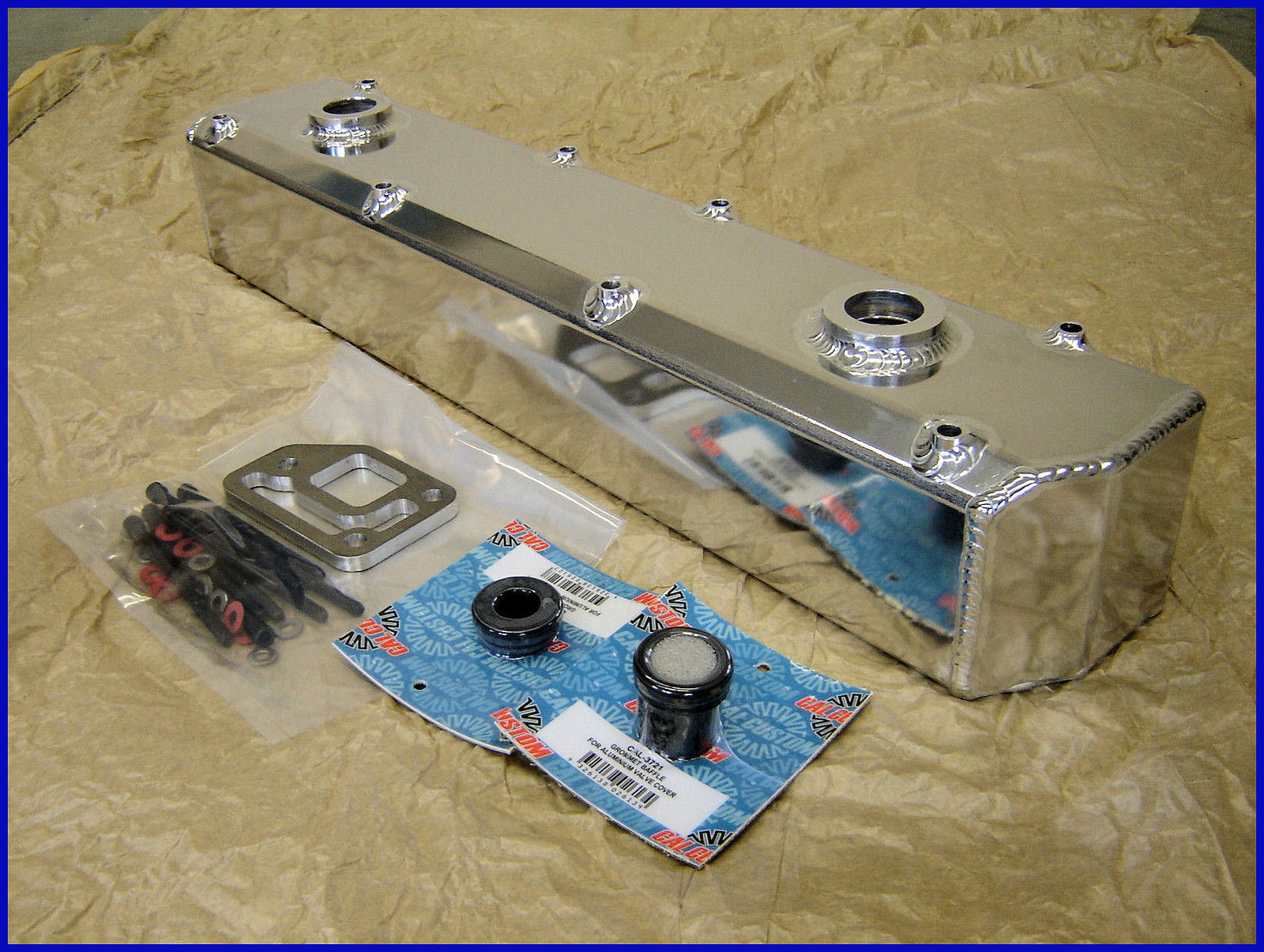 FABRICATED ROCKER COVER 186 192 202 HOLDEN 6 CYL DRAG COMMODORE EH FJ