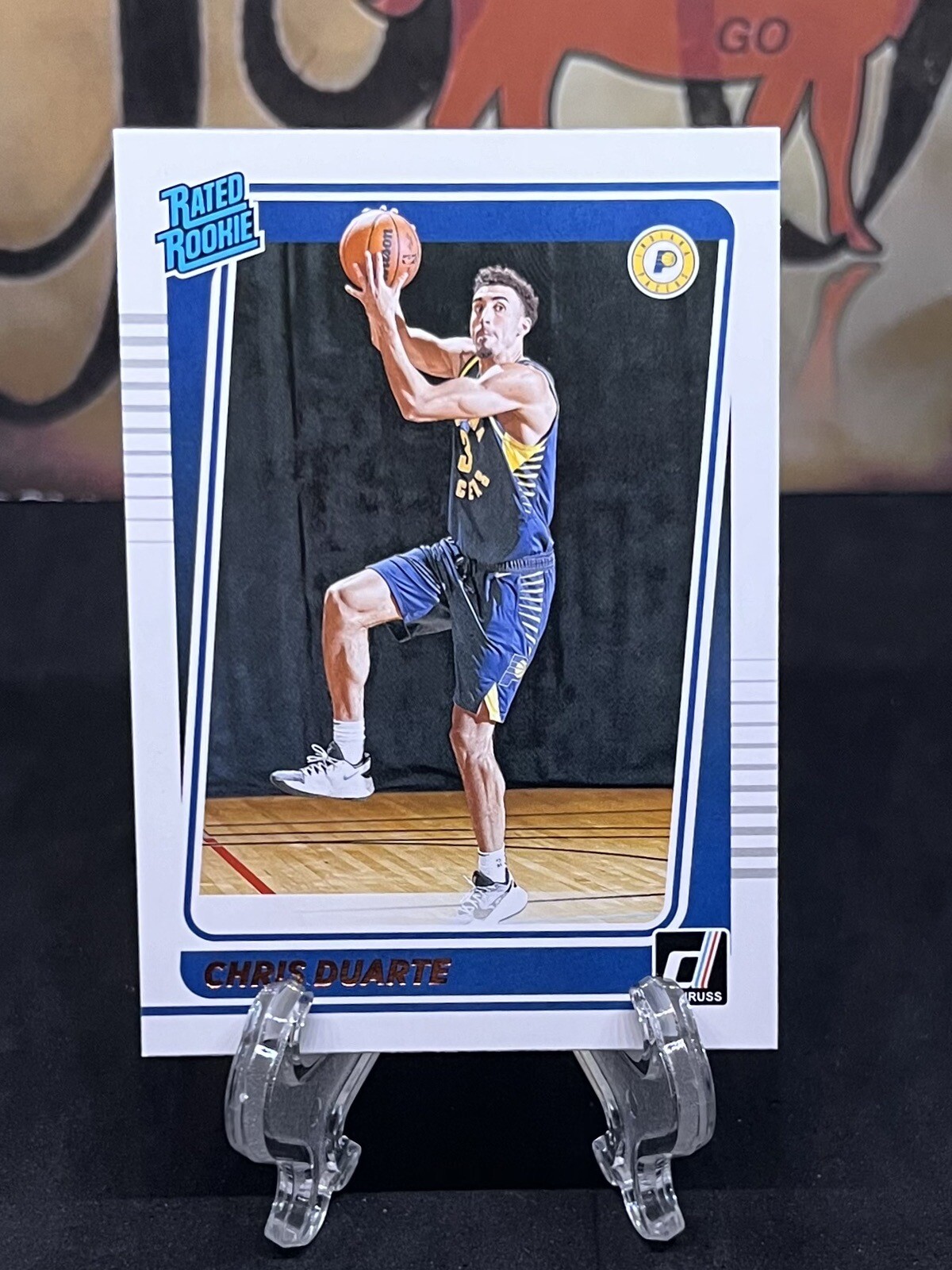 2021-22 Panini Donruss Chris Duarte RC #223 Rated Rookie Indiana Pacers