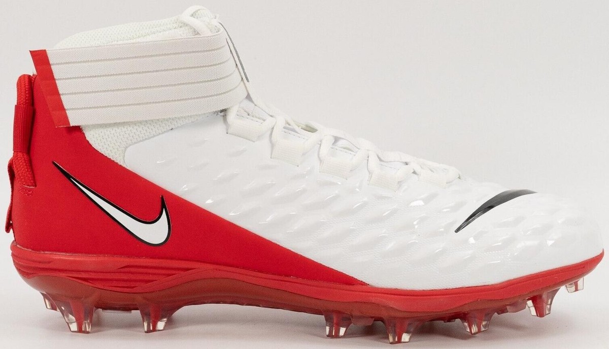 Nike Force Savage Pro 2 Cleats University Red Athletic Football Shoes M Size 14 Nike Force Savage Pro 2 TD University Red Crimson for Sale  main image 4