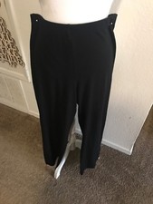Marks and Spencer Black Stretch Flare Pants UK Size 16