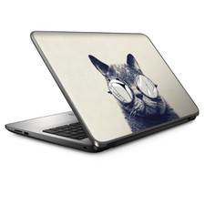 Universal Laptop Skins Wrap for 14" - Cool Cat Kat Shades Glasses Tumblr