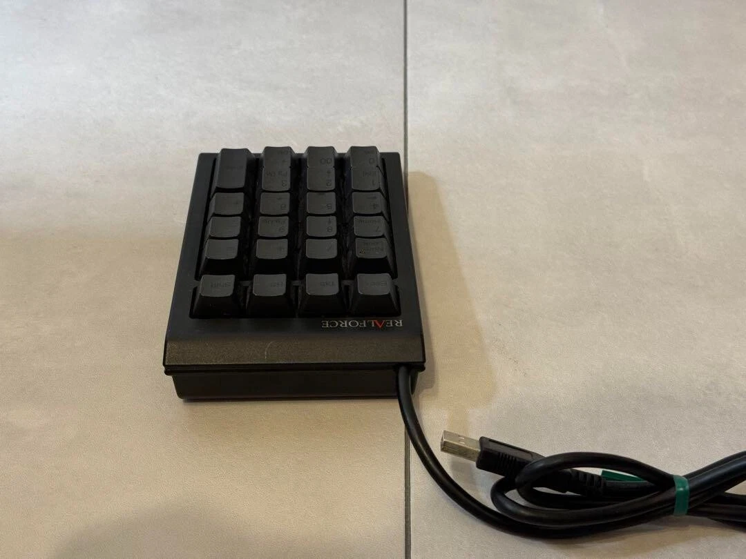 東プレ テンキー REALFORCE23UB WC01B0 ブラック