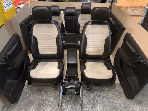 VW Passat B7 Limo Alcantara Lederausstattung Ledersitze Sportausstattung beige