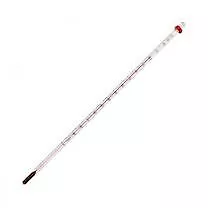 Thermometer 300mm, Red Spirit, White Back -10 to 50c - Picture 1 of 1