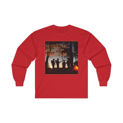 Scouting Beyond Ordinary Boy Scout Ultra Cotton Long Sleeve Tee